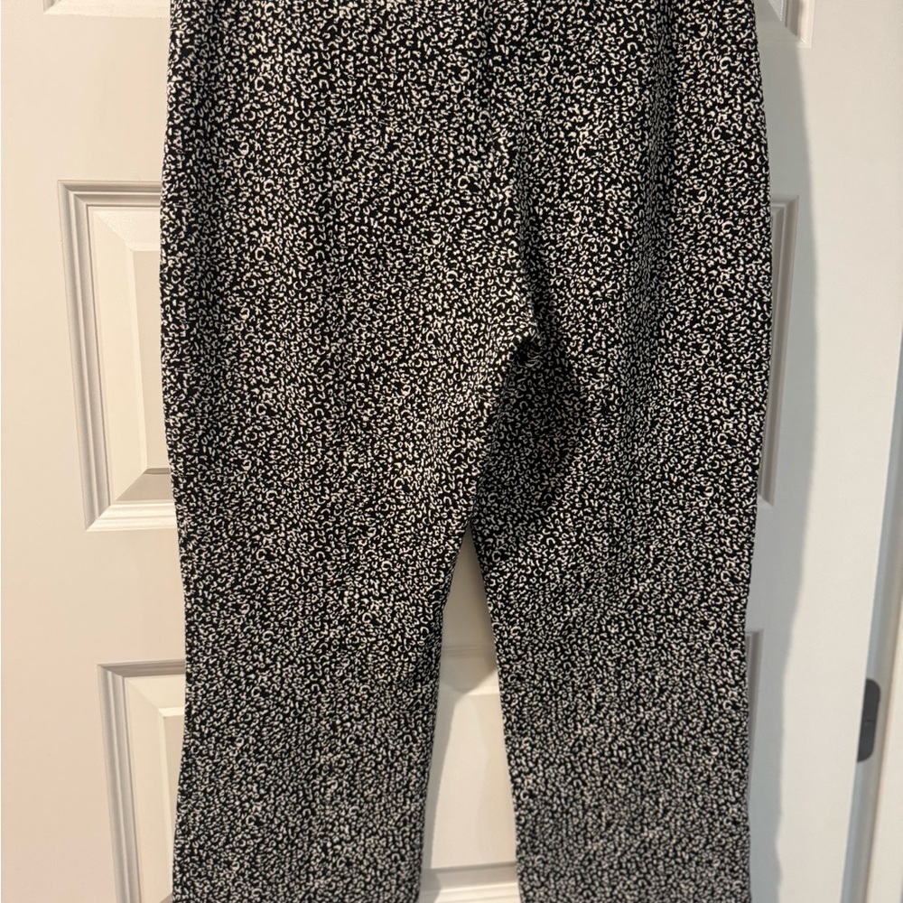 Anthropologie Monochrome Textured Pants
